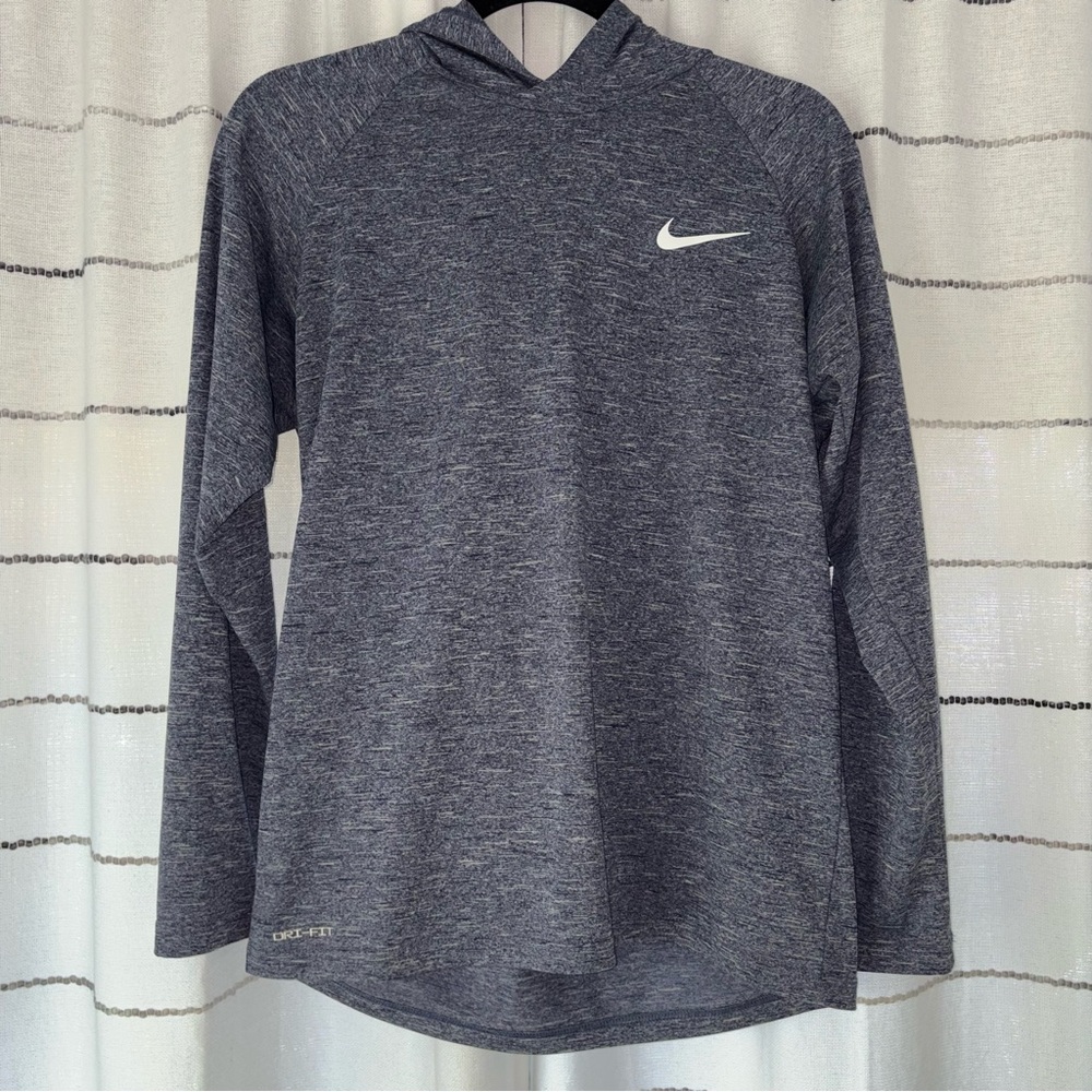 Nike Blue Dri-FIT Swim Hoodie- Men’s small